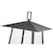 Z-Lite Rainer 4 Light Outdoor Post Mounted Fixture, 13.5in. W x 116.75in. H, Black 5015PHBS-536P-BK - alternate 5